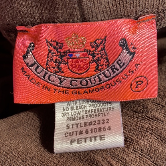 RARE Y2K JUICY COUTURE ORIGINAL VELOUR TRACKSUIT TWO PIECE SET ⭐️⭐️⭐️⭐️⭐️ - Picture 11 of 16